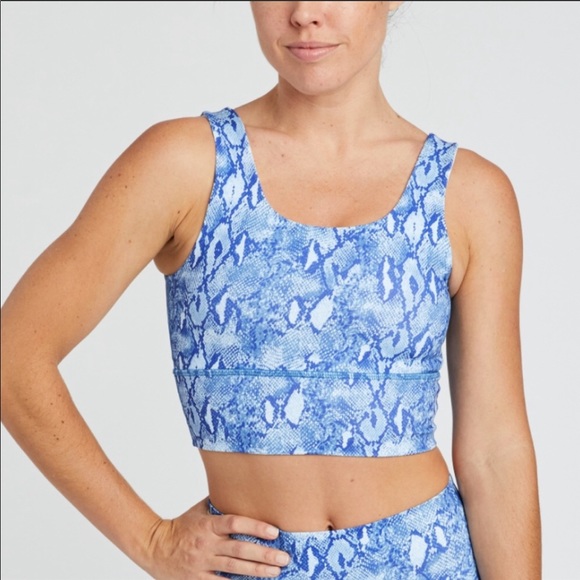 soulcycle Other - SoulCycle x DYI Snakeskin Elevate Bra Size S